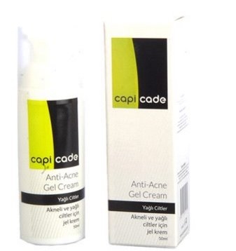Capicade Anti Acne Yağlı ve Akne Ciltler için Jel Krem